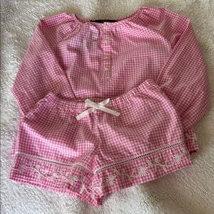 Girl’s Polo Ralph Lauren Matching Short Set, 4/4T